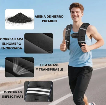 Chaleco Con Peso  5kg