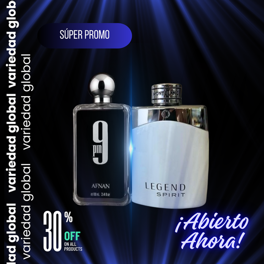 Pack Premium 9PM & Legend Spirit